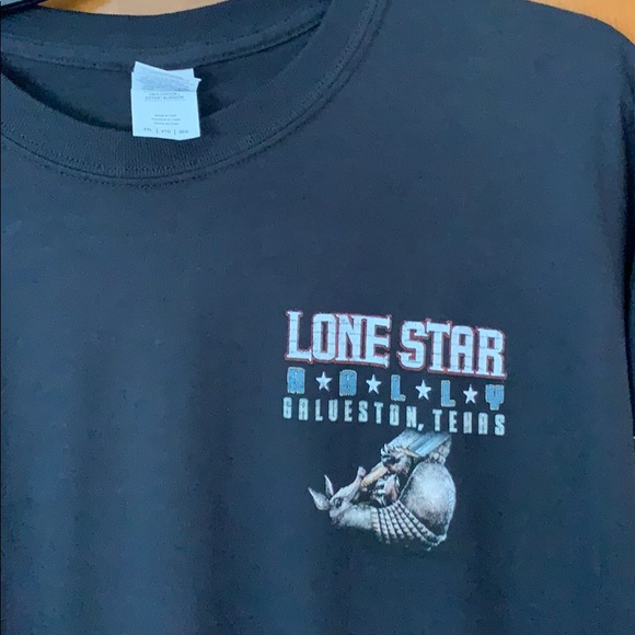 Lone star rally tee shirt - Picture 2 of 3